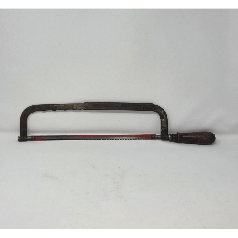 Starrett No 144 Hacksaw Athol Mass USA Vintage Machinist Tool Adjustable